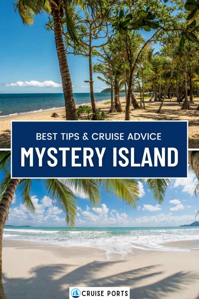 Mystery Island cruise port pin