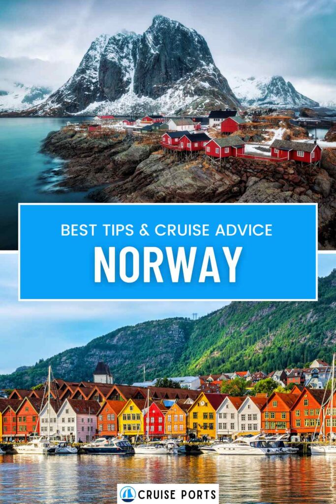 Norway cruise port pin