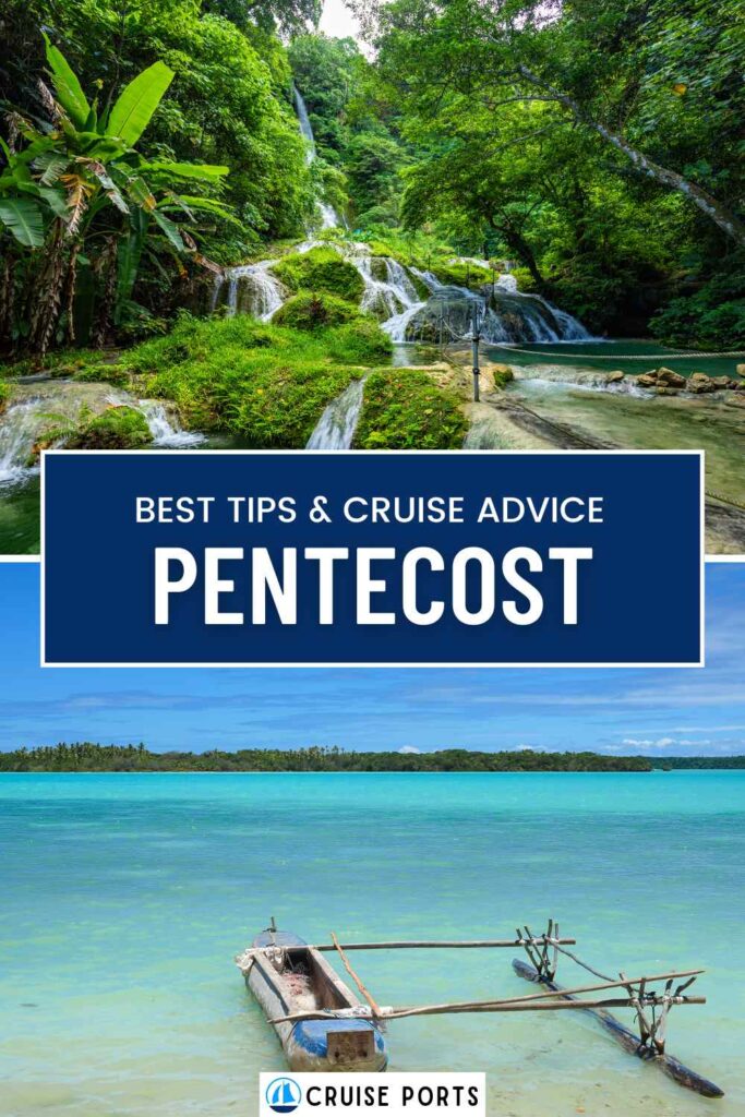 Pentecost cruise port pin