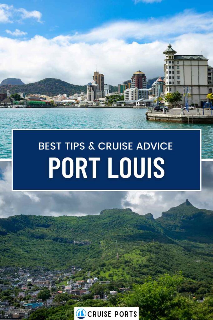 Port Louis cruise port pin