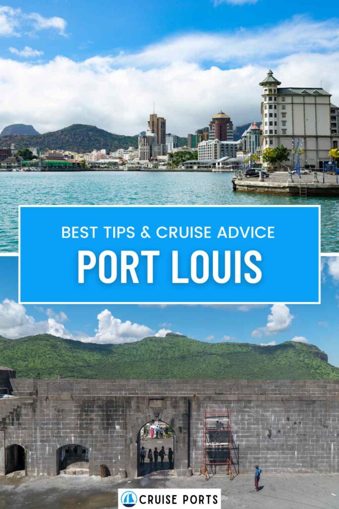 Port Louis cruise port pin