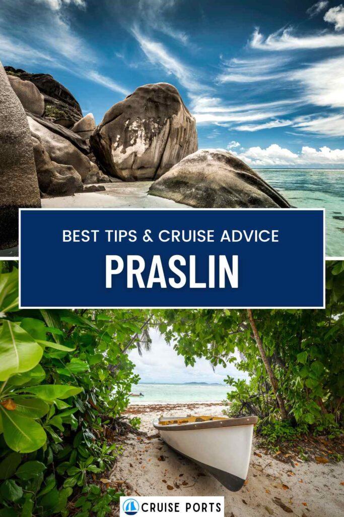 Praslin cruise port pin