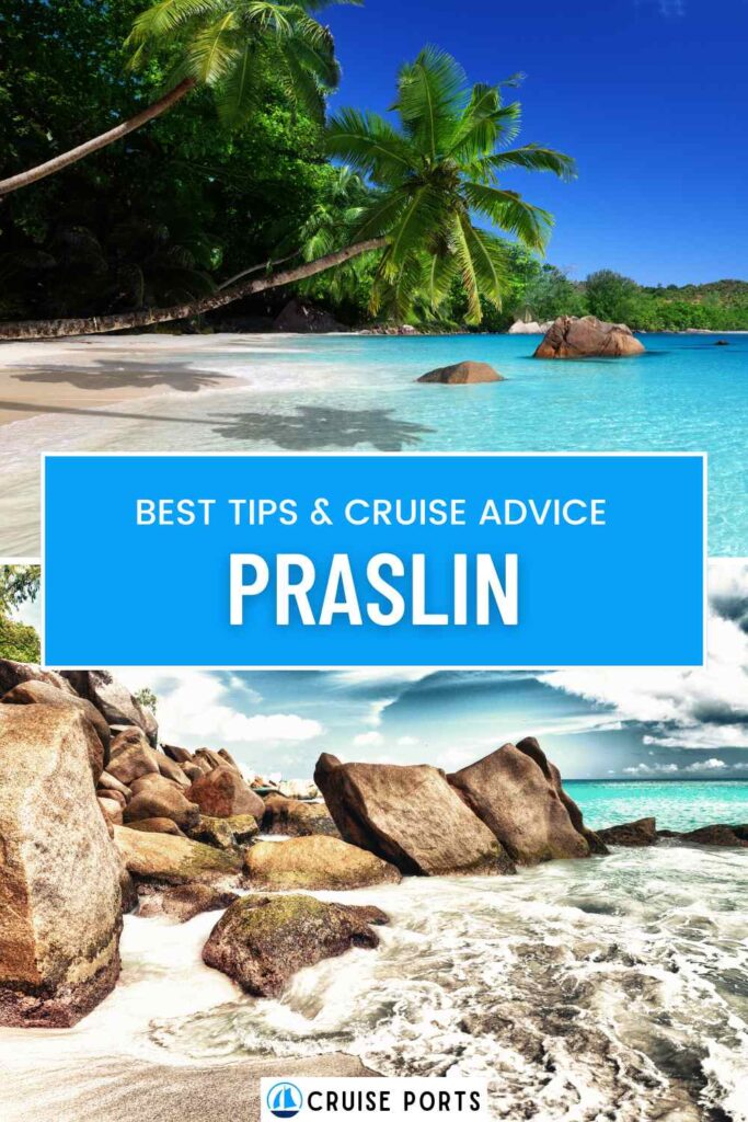 Praslin cruise port pin