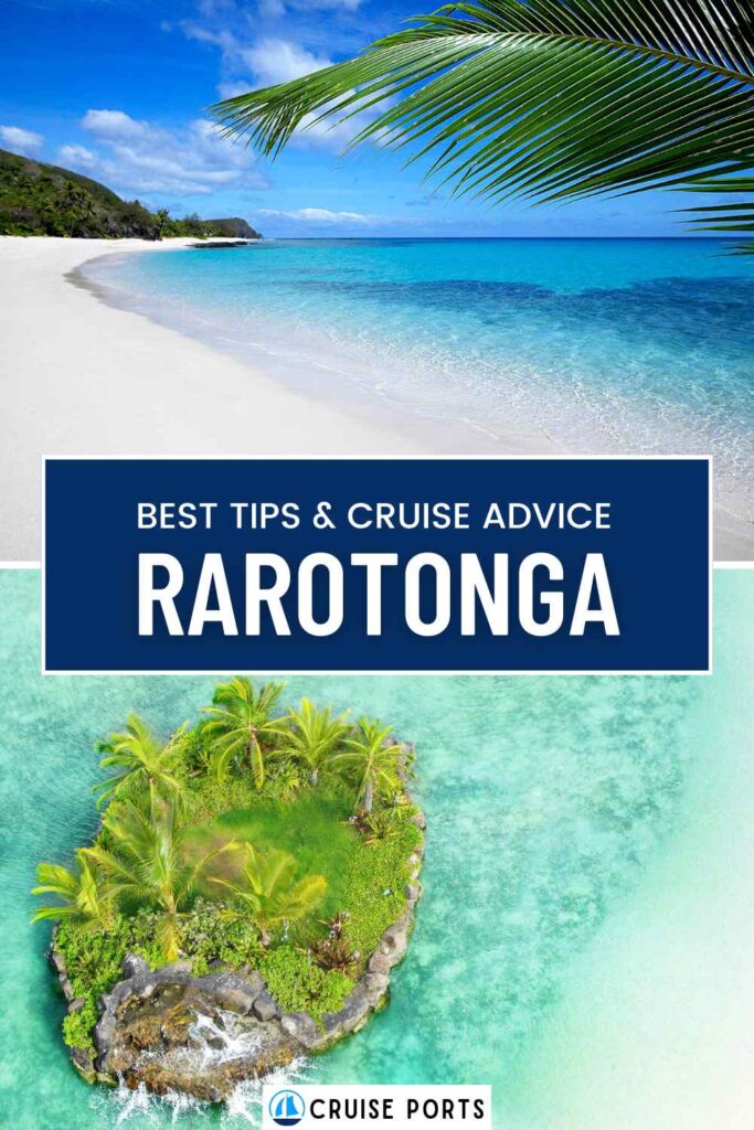 Rarotonga cruise port pin