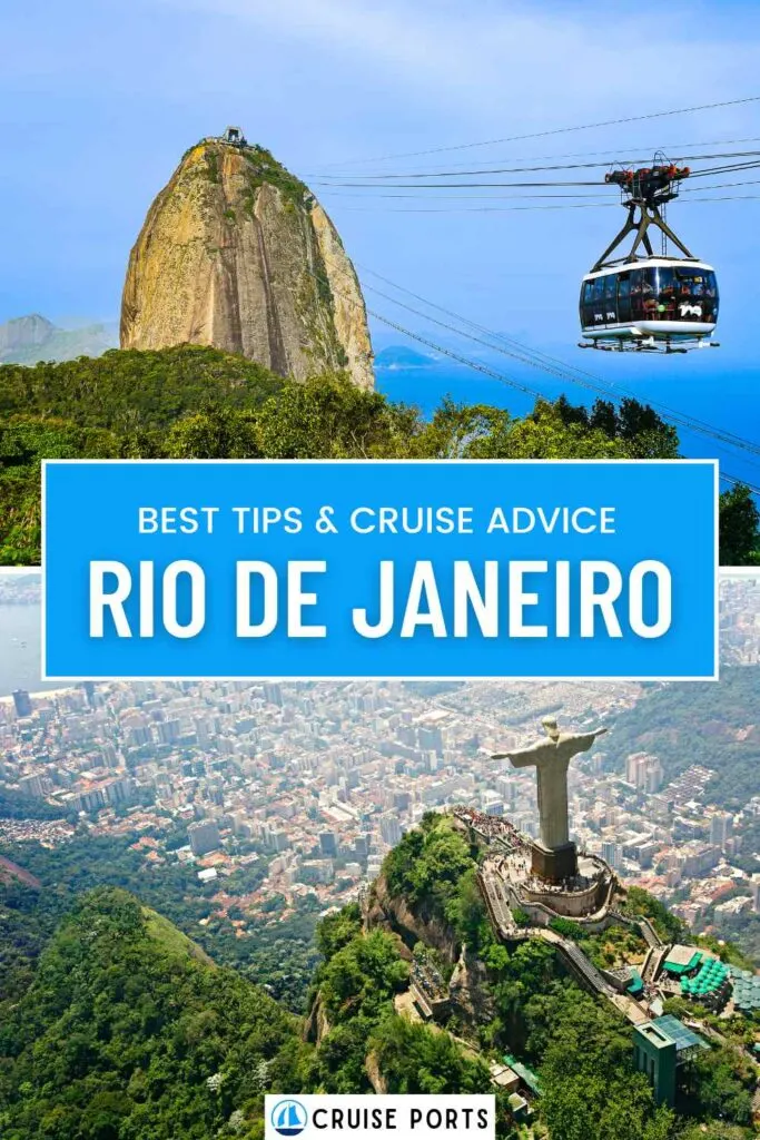 Rio de Janeiro cruise port pin