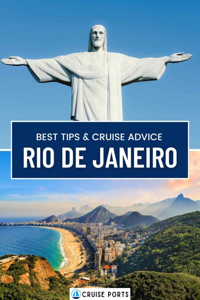 Rio de Janeiro cruise port pin