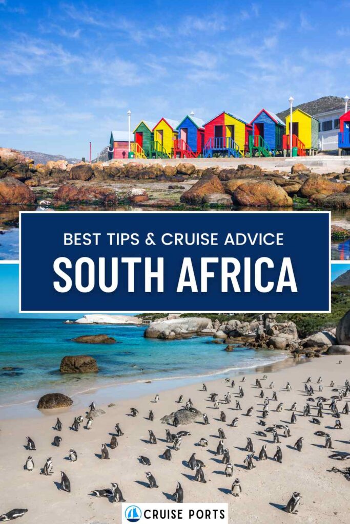 South Africa cruise port pin