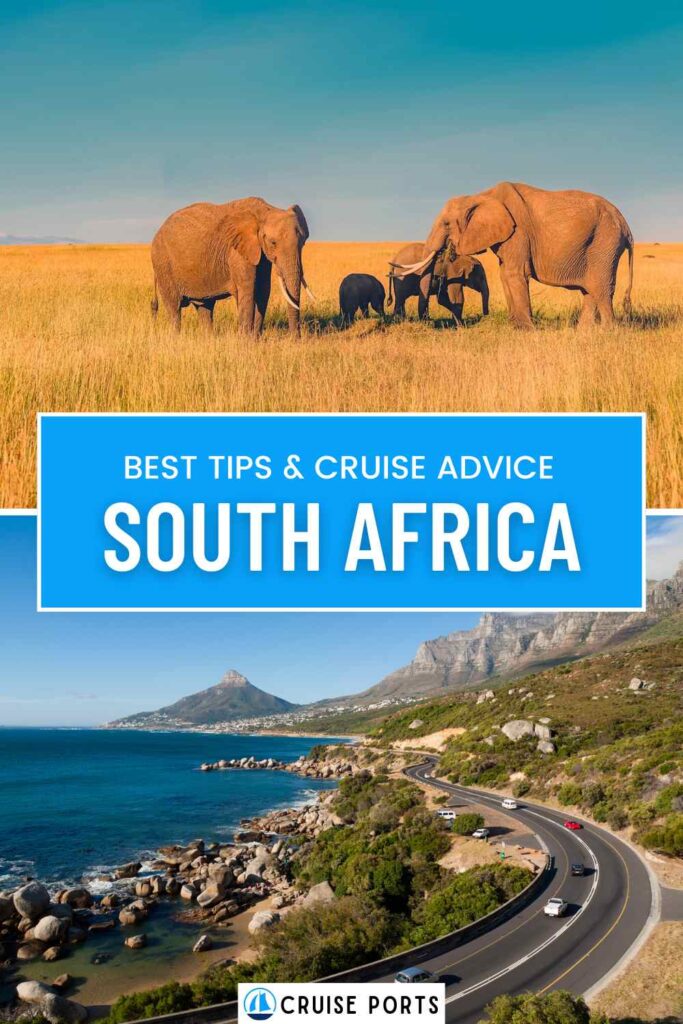 South Africa cruise port pin