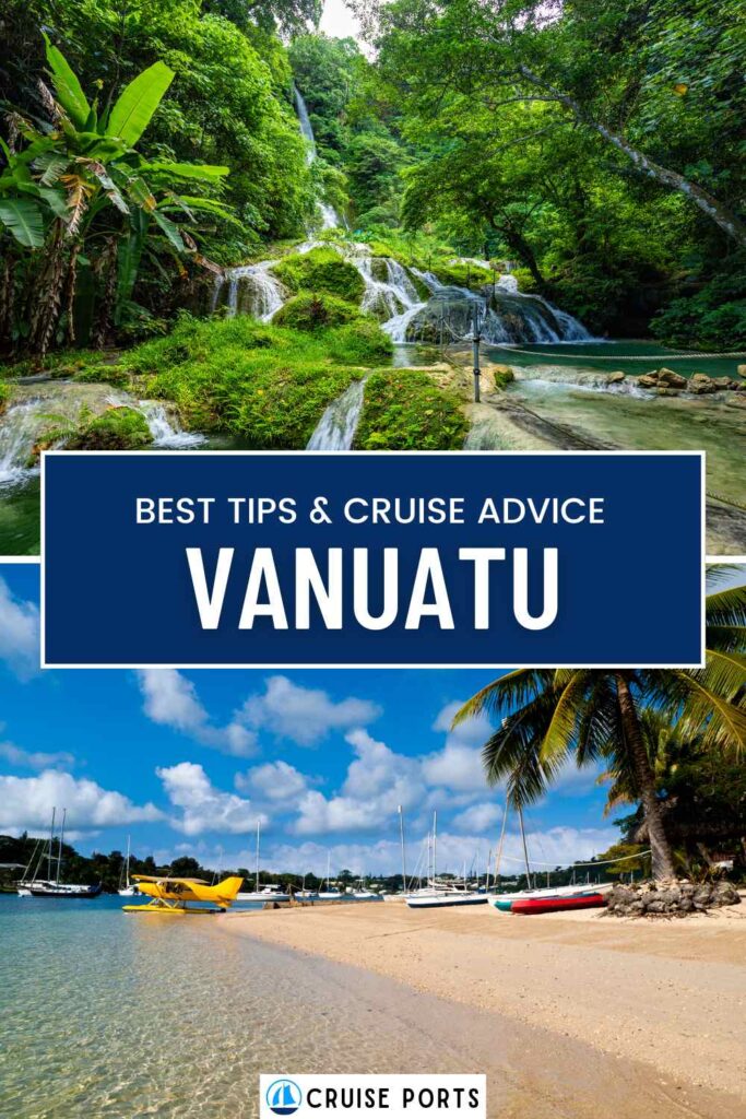 Vanuatu cruise port pin