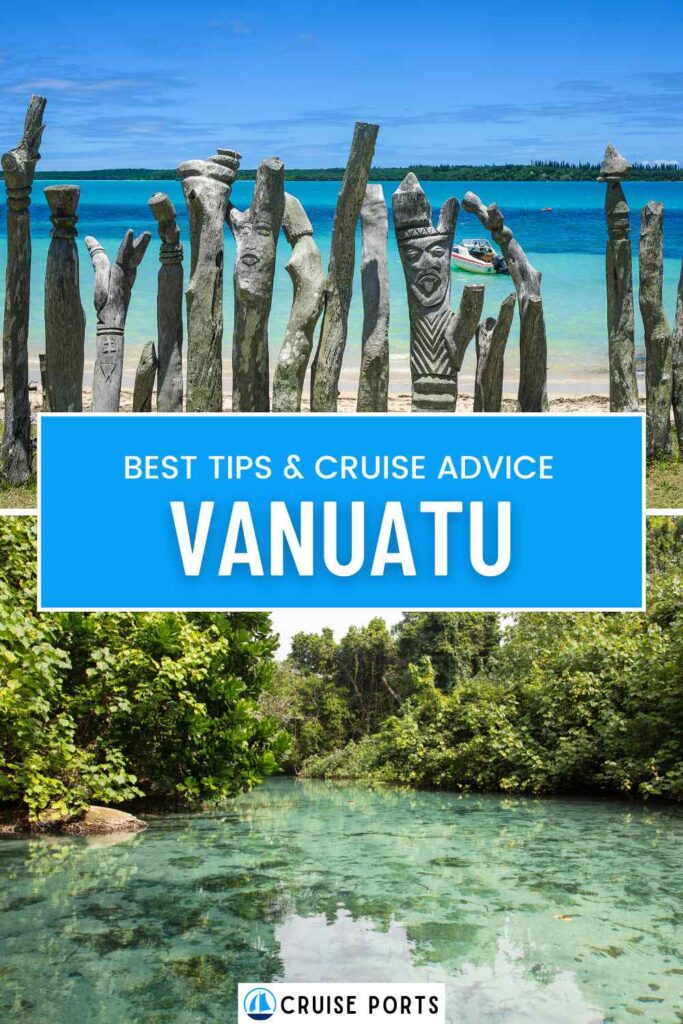 Vanuatu cruise port pin