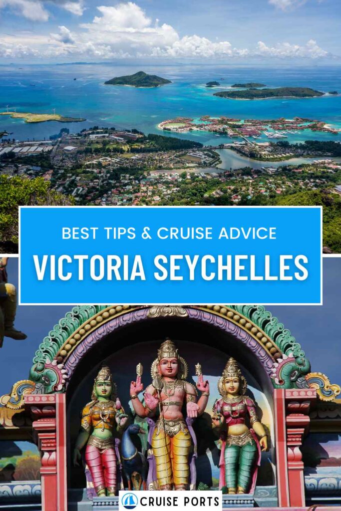 Victoria Seychelles cruise port pin