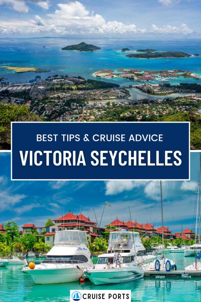 Victoria Seychelles cruise port pin