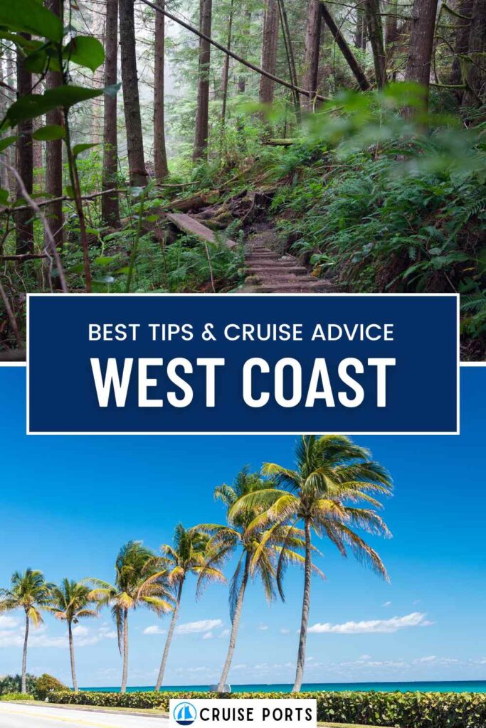 West Coast cruise port pin