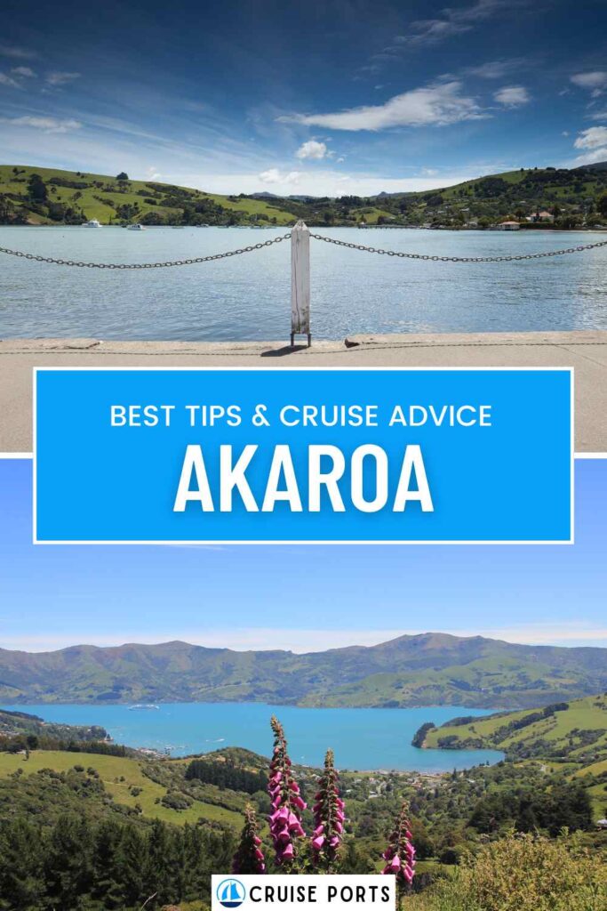 Akaroa cruise port pin