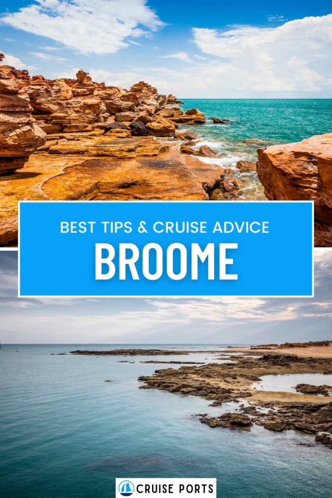 Broome cruise port pin