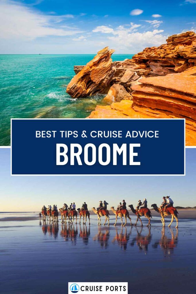 Broome cruise port pin