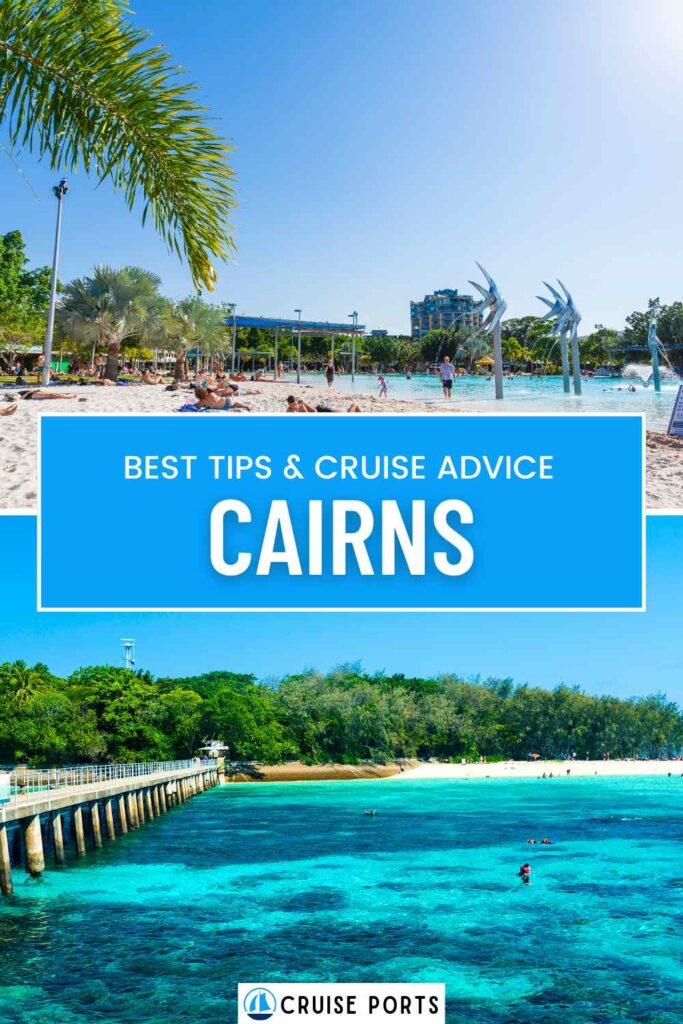 Cairns cruise port pin