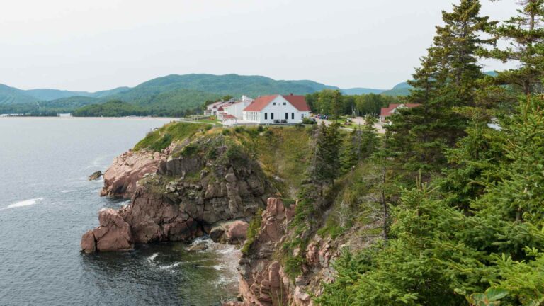 View of the Cape Breton Cruise Port area