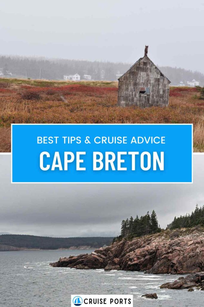 Cape Breton Cruise Port pin