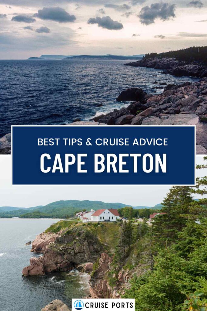 Cape Breton Cruise Port pin