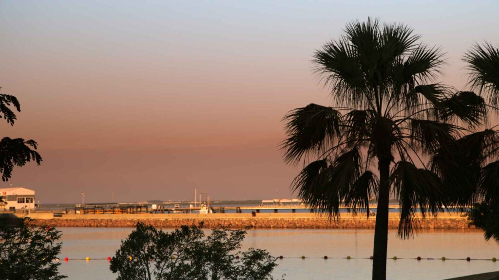 Darwin cruise port