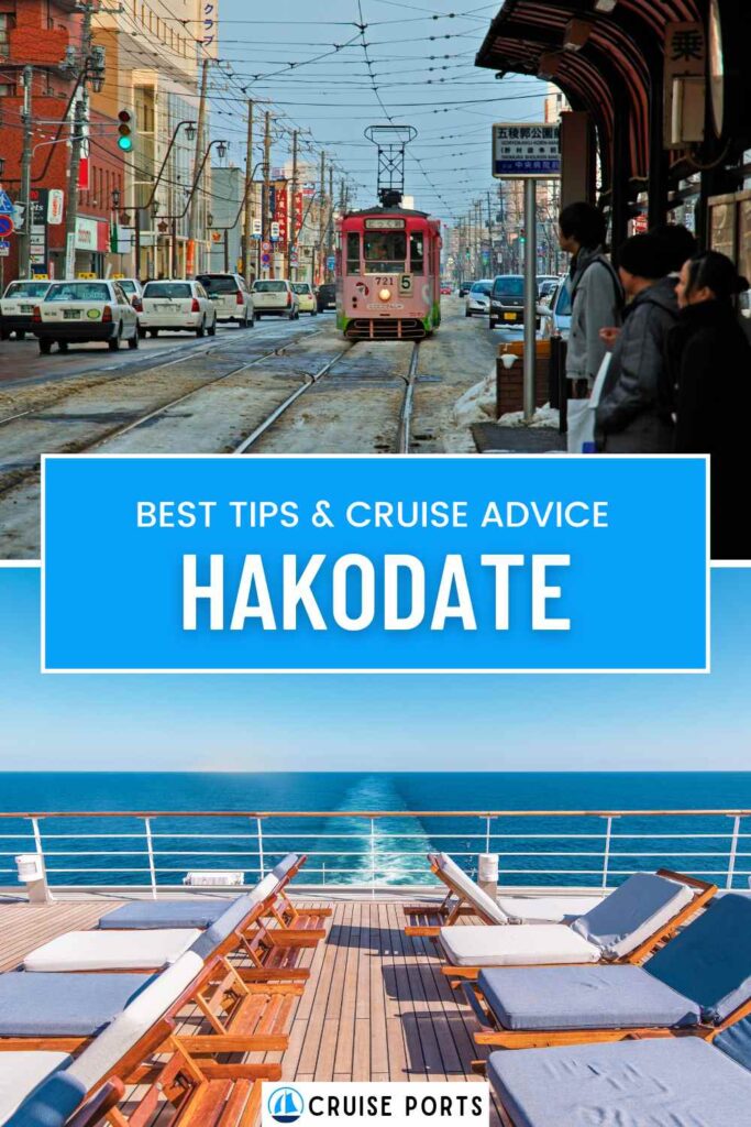 Hakodate cruise port pin