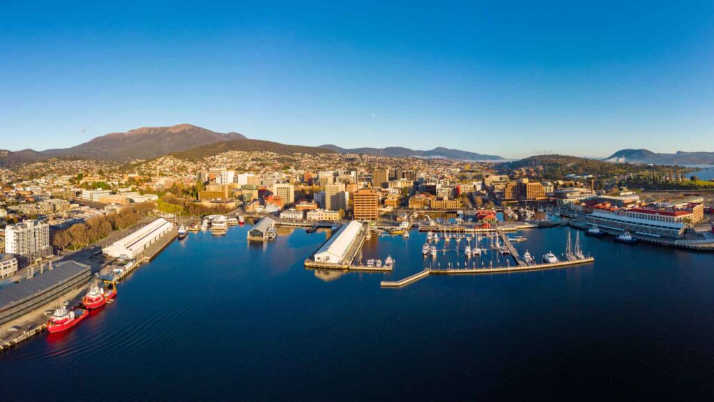 Hobart cruise port