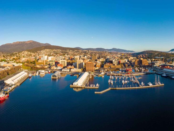 Hobart cruise port