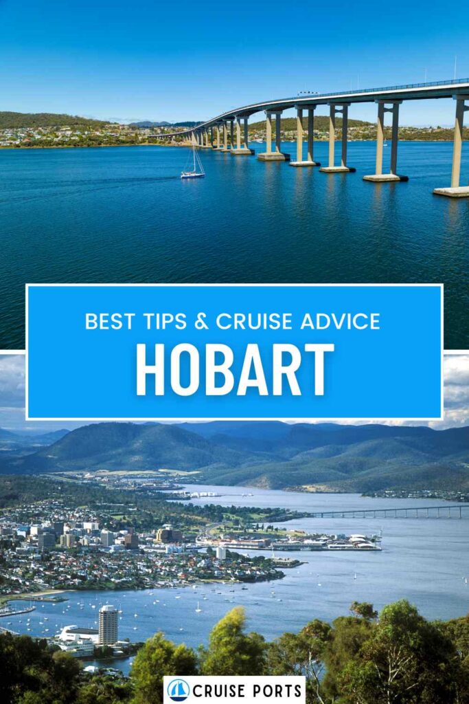 Hobart cruise port pin