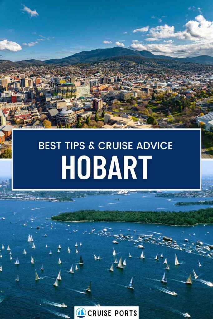 Hobart cruise port pin