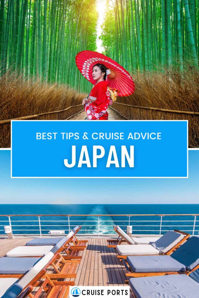 Japan cruise ports pin