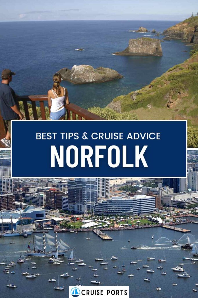 Norfolk cruise port pin