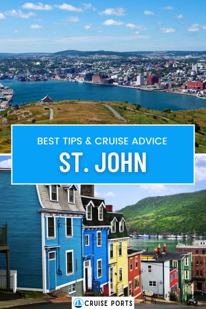 St. John Cruise Port pin