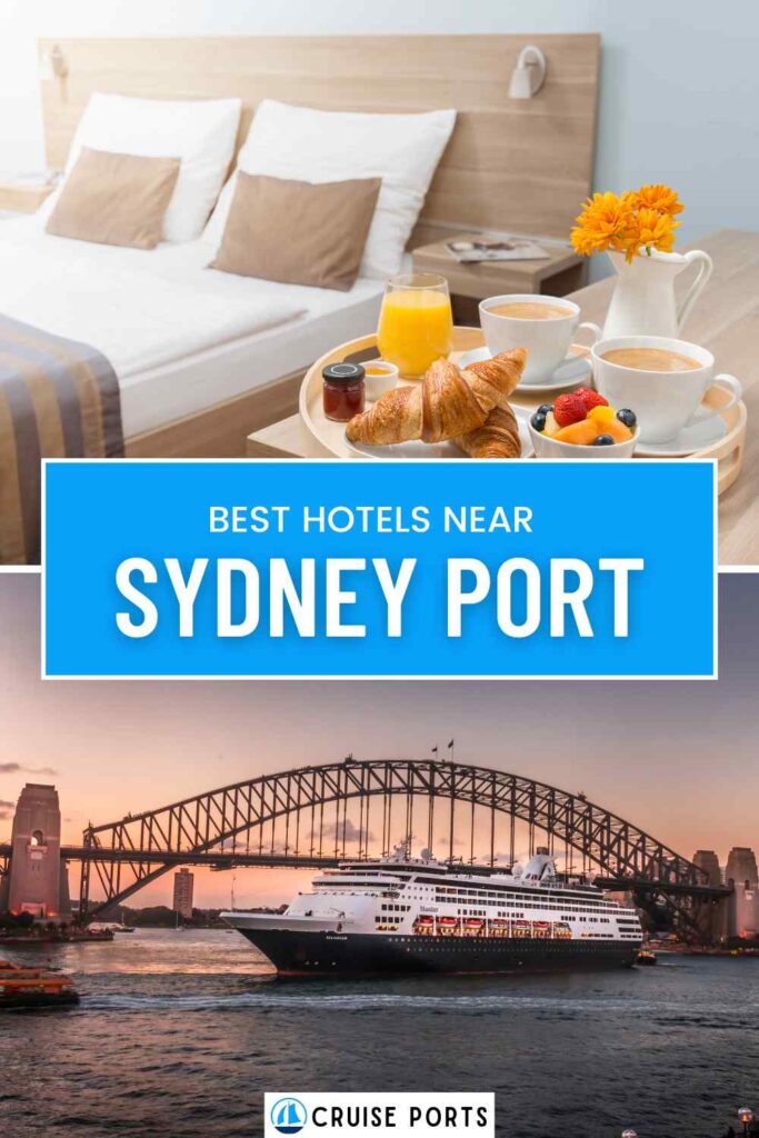 hotels near Sydney cruise port pin