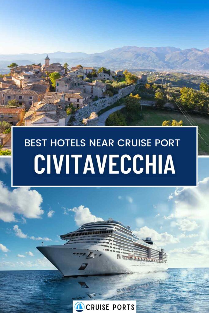 hotels near civitavecchia cruise port pin