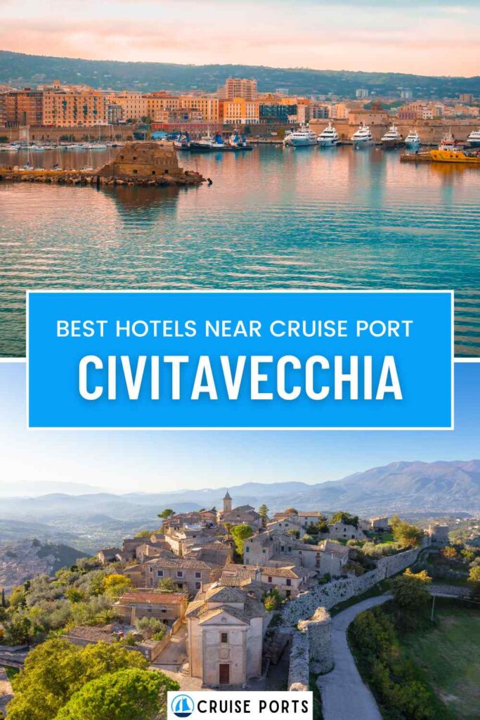 hotels near civitavecchia cruise port pin