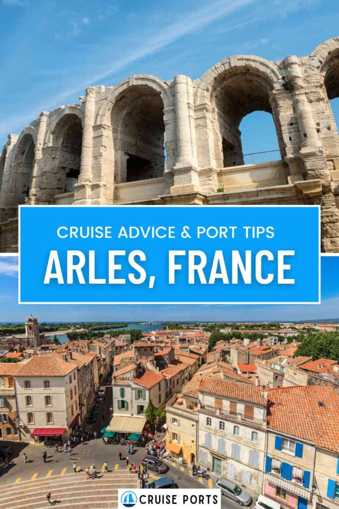 Arles cruise port pin