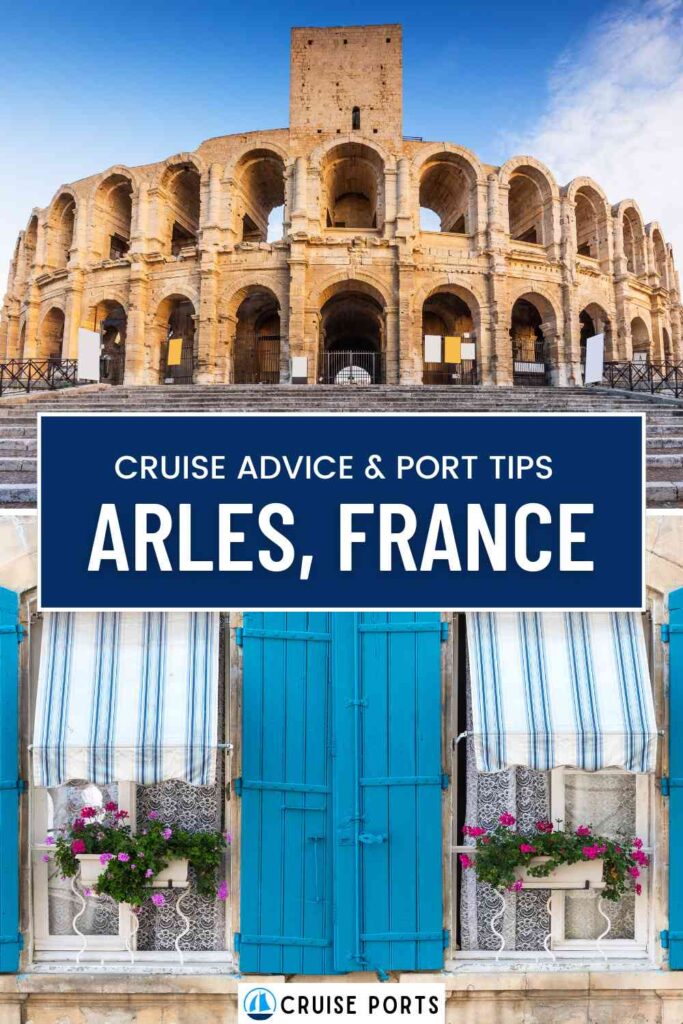 Arles cruise port pin