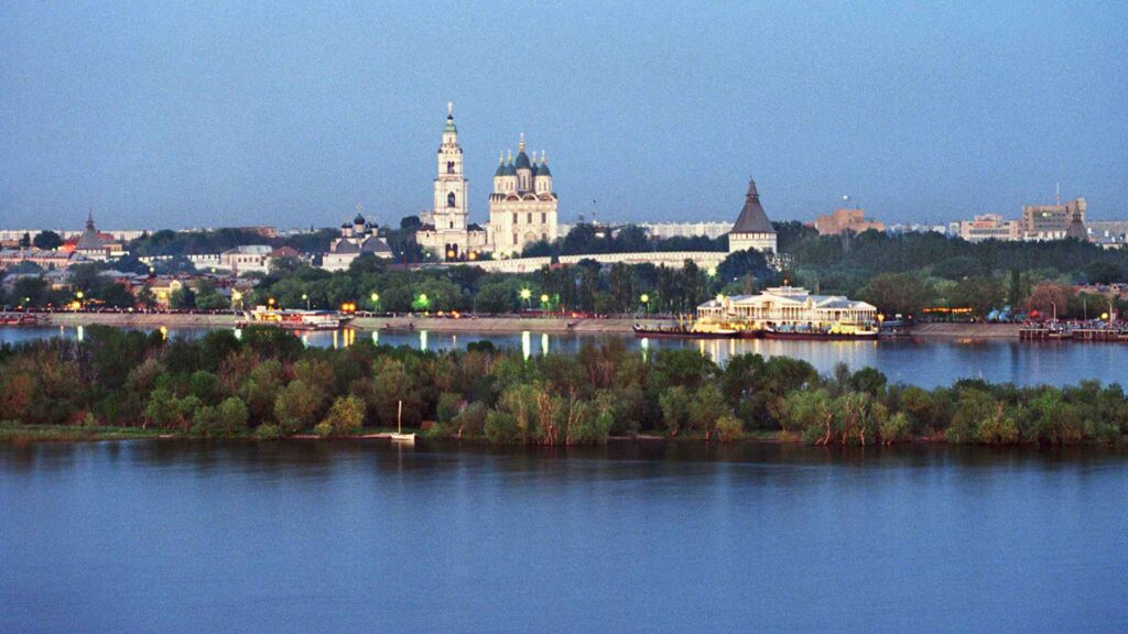 Astrakhan cruise port