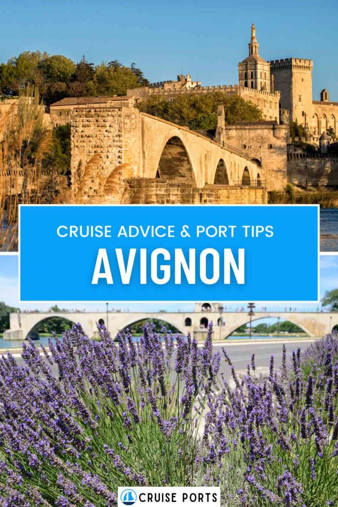 Avignon cruise port pin