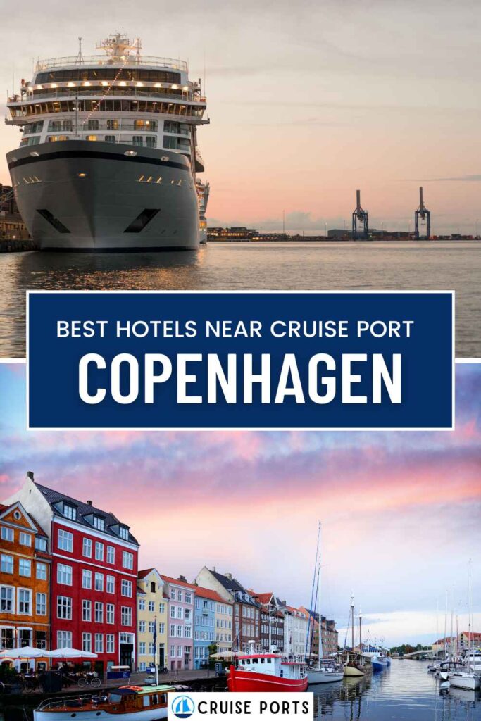 hotels near Copenhagen cruise port pin