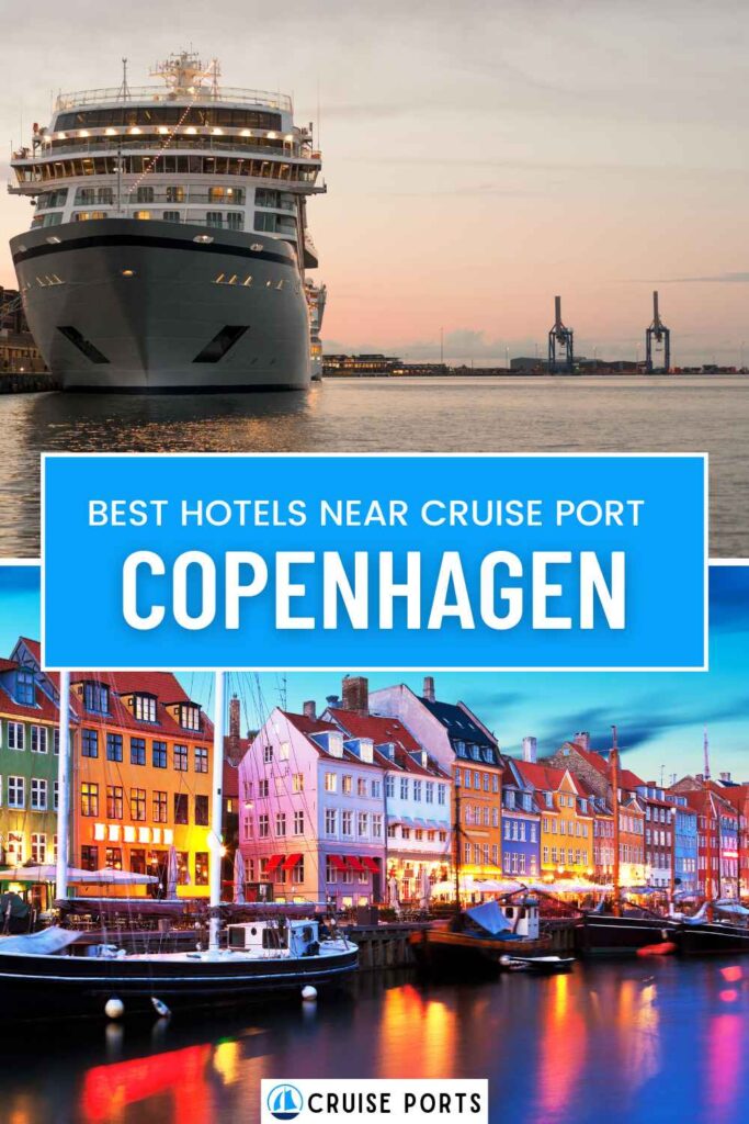 hotels near Copenhagen cruise port pin