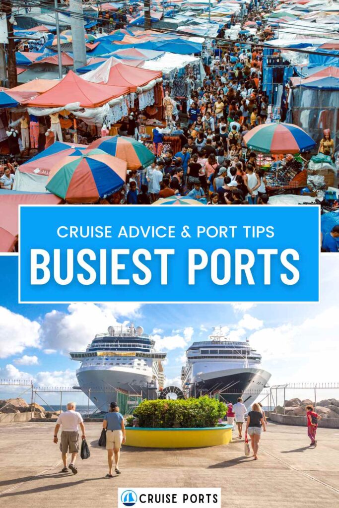 busy cruise ports pin