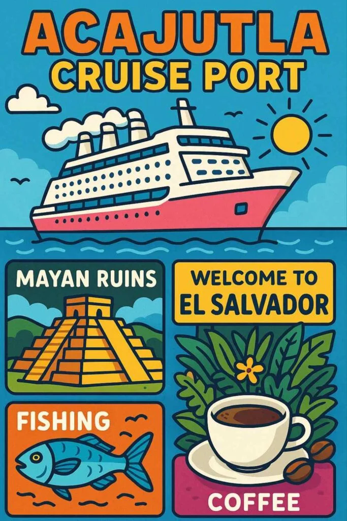 Acajutla cruise port pin