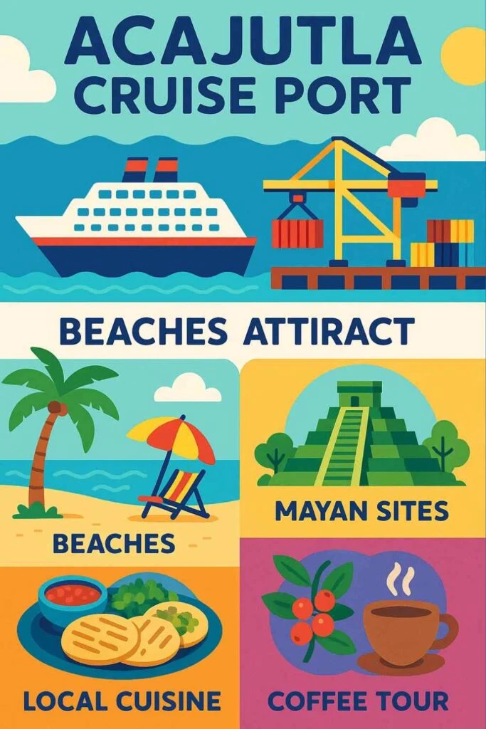 Acajutla cruise port pin