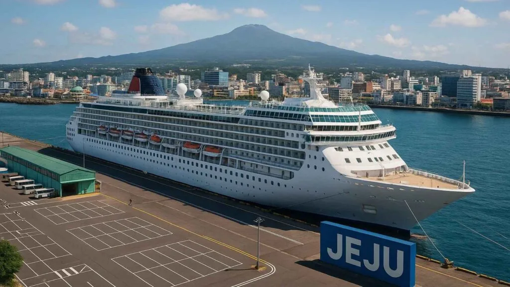 Jeju island cruise port