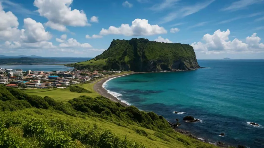 Jeju island cruise port