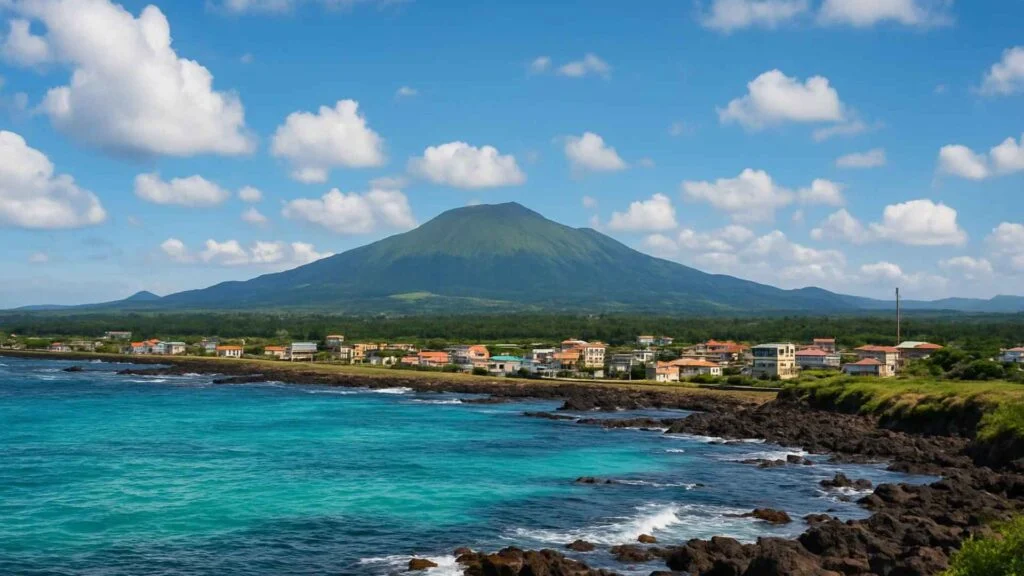 Jeju island cruise port