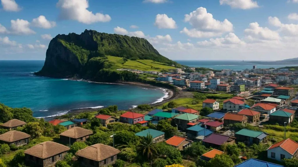 Jeju island cruise port