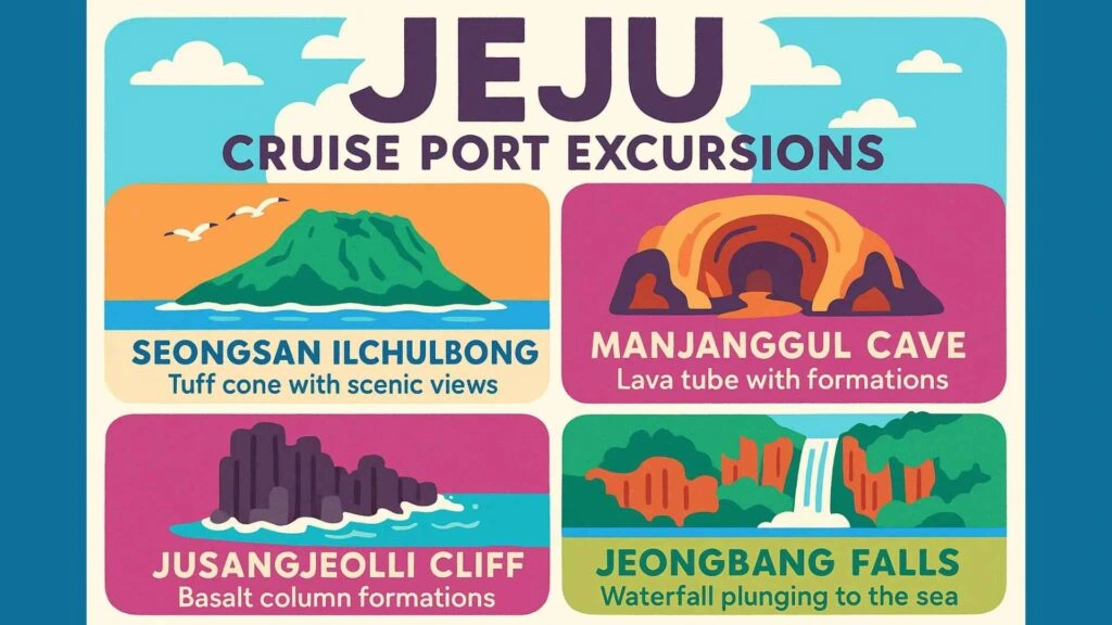 Jeju island cruise port excursions